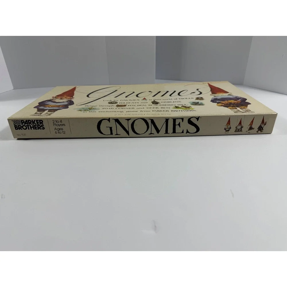 Vintage 1979 Parker Brothers GNOMES Board Game Complete No 154 Rare Fantasy